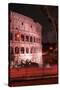 Dolce Vita Rome Collection - The Colosseum Red Night II-Philippe Hugonnard-Stretched Canvas