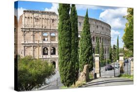 Dolce Vita Rome Collection - The Colosseum Rome II-Philippe Hugonnard-Stretched Canvas