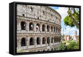 Dolce Vita Rome Collection - The Colosseum Rome VI-Philippe Hugonnard-Framed Stretched Canvas