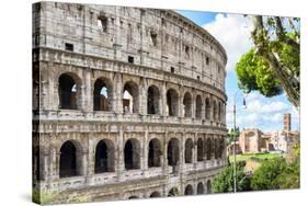 Dolce Vita Rome Collection - The Colosseum Rome VI-Philippe Hugonnard-Stretched Canvas