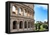 Dolce Vita Rome Collection - The Colosseum Rome VII-Philippe Hugonnard-Framed Stretched Canvas