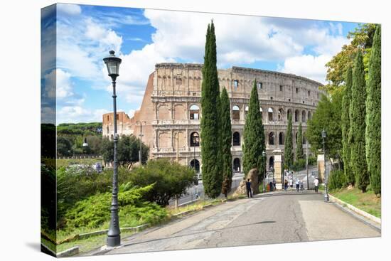 Dolce Vita Rome Collection - The Colosseum Rome-Philippe Hugonnard-Stretched Canvas