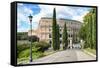 Dolce Vita Rome Collection - The Colosseum Rome-Philippe Hugonnard-Framed Stretched Canvas