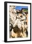 Dolce Vita Rome Collection - The Four Rivers Fountain in Piazza Navona-Philippe Hugonnard-Framed Photographic Print