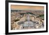 Dolce Vita Rome Collection - The Vatican City at Sunset III-Philippe Hugonnard-Framed Photographic Print