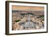 Dolce Vita Rome Collection - The Vatican City at Sunset III-Philippe Hugonnard-Framed Photographic Print