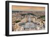 Dolce Vita Rome Collection - The Vatican City at Sunset III-Philippe Hugonnard-Framed Photographic Print
