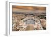 Dolce Vita Rome Collection - The Vatican City at Sunset-Philippe Hugonnard-Framed Photographic Print