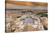 Dolce Vita Rome Collection - The Vatican City at Sunset-Philippe Hugonnard-Stretched Canvas