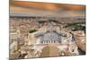 Dolce Vita Rome Collection - The Vatican City at Sunset-Philippe Hugonnard-Mounted Photographic Print