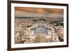 Dolce Vita Rome Collection - The Vatican City at Sunset-Philippe Hugonnard-Framed Photographic Print