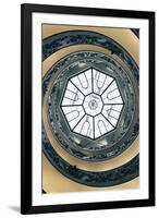 Dolce Vita Rome Collection - The Vatican Spiral Staircase Dark Beige II-Philippe Hugonnard-Framed Photographic Print