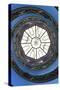 Dolce Vita Rome Collection - The Vatican Spiral Staircase Dark Blue II-Philippe Hugonnard-Stretched Canvas