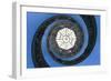 Dolce Vita Rome Collection - The Vatican Spiral Staircase Dark Blue-Philippe Hugonnard-Framed Photographic Print