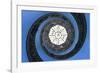 Dolce Vita Rome Collection - The Vatican Spiral Staircase Dark Blue-Philippe Hugonnard-Framed Photographic Print