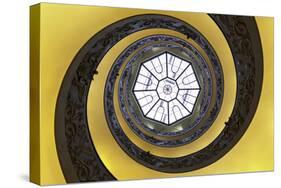 Dolce Vita Rome Collection - The Vatican Spiral Staircase Gold-Philippe Hugonnard-Stretched Canvas