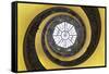 Dolce Vita Rome Collection - The Vatican Spiral Staircase Gold-Philippe Hugonnard-Framed Stretched Canvas