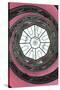 Dolce Vita Rome Collection - The Vatican Spiral Staircase Hot Pink II-Philippe Hugonnard-Stretched Canvas