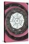 Dolce Vita Rome Collection - The Vatican Spiral Staircase Hot Pink II-Philippe Hugonnard-Stretched Canvas