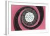 Dolce Vita Rome Collection - The Vatican Spiral Staircase Hot Pink-Philippe Hugonnard-Framed Photographic Print