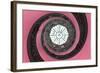 Dolce Vita Rome Collection - The Vatican Spiral Staircase Hot Pink-Philippe Hugonnard-Framed Photographic Print