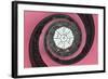 Dolce Vita Rome Collection - The Vatican Spiral Staircase Hot Pink-Philippe Hugonnard-Framed Photographic Print