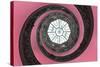 Dolce Vita Rome Collection - The Vatican Spiral Staircase Hot Pink-Philippe Hugonnard-Stretched Canvas