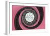 Dolce Vita Rome Collection - The Vatican Spiral Staircase Hot Pink-Philippe Hugonnard-Framed Photographic Print