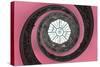 Dolce Vita Rome Collection - The Vatican Spiral Staircase Hot Pink-Philippe Hugonnard-Stretched Canvas
