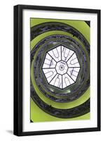 Dolce Vita Rome Collection - The Vatican Spiral Staircase Lime Green II-Philippe Hugonnard-Framed Photographic Print