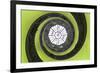 Dolce Vita Rome Collection - The Vatican Spiral Staircase Lime Green-Philippe Hugonnard-Framed Photographic Print