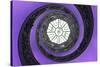 Dolce Vita Rome Collection - The Vatican Spiral Staircase Purple-Philippe Hugonnard-Stretched Canvas