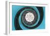 Dolce Vita Rome Collection - The Vatican Spiral Staircase Turquoise-Philippe Hugonnard-Framed Photographic Print