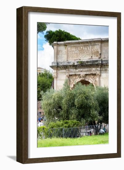 Dolce Vita Rome Collection - Triumphal Arches III-Philippe Hugonnard-Framed Photographic Print