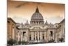 Dolce Vita Rome Collection - Vatican City at Sunset-Philippe Hugonnard-Mounted Photographic Print