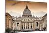 Dolce Vita Rome Collection - Vatican City at Sunset-Philippe Hugonnard-Mounted Photographic Print