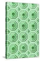 Dolce Vita Rome Collection - Vatican Green Mosaic-Philippe Hugonnard-Stretched Canvas