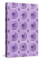 Dolce Vita Rome Collection - Vatican Purple Mosaic-Philippe Hugonnard-Stretched Canvas