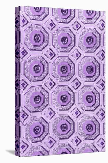 Dolce Vita Rome Collection - Vatican Purple Mosaic-Philippe Hugonnard-Stretched Canvas