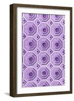 Dolce Vita Rome Collection - Vatican Purple Mosaic-Philippe Hugonnard-Framed Photographic Print