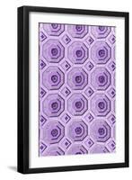 Dolce Vita Rome Collection - Vatican Purple Mosaic-Philippe Hugonnard-Framed Photographic Print