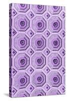 Dolce Vita Rome Collection - Vatican Purple Mosaic-Philippe Hugonnard-Stretched Canvas