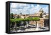 Dolce Vita Rome Collection - View of Rome II-Philippe Hugonnard-Framed Stretched Canvas