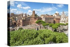 Dolce Vita Rome Collection - View of Rome IV-Philippe Hugonnard-Stretched Canvas