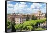 Dolce Vita Rome Collection - View of Rome V-Philippe Hugonnard-Framed Stretched Canvas