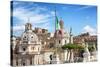 Dolce Vita Rome Collection - View of Rome-Philippe Hugonnard-Stretched Canvas