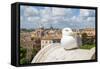 Dolce Vita Rome Collection - View of Seagull-Philippe Hugonnard-Framed Stretched Canvas