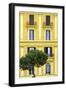 Dolce Vita Rome Collection - Yellow Building Facade II-Philippe Hugonnard-Framed Photographic Print