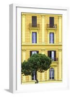 Dolce Vita Rome Collection - Yellow Building Facade II-Philippe Hugonnard-Framed Photographic Print