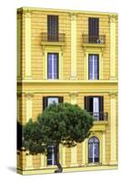 Dolce Vita Rome Collection - Yellow Building Facade II-Philippe Hugonnard-Stretched Canvas